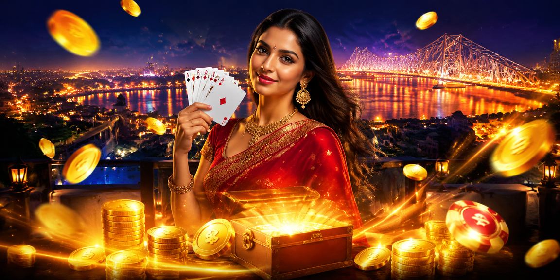 Player enjoying Teen Patti online in Kolkata